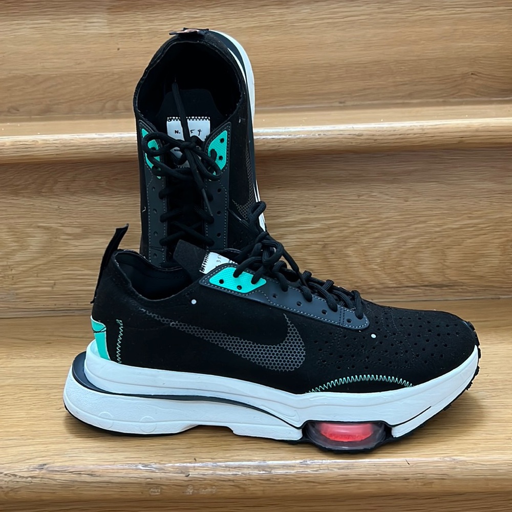 Rare Color Nike Air Zoom-Type Black / Green N.354